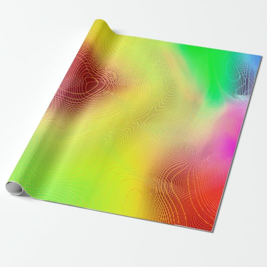 abstrakter verschwommener Hintergrund. mehrfarbige Geschenkpapier (Ungerollt)