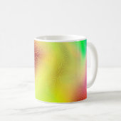 abstrakter verschwommener Hintergrund. mehrfarbige Kaffeetasse (VorderseiteRechts)