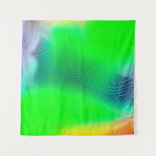 abstrakter verschwommener Hintergrund. Multicolor- Wandteppich (Vorderseite)