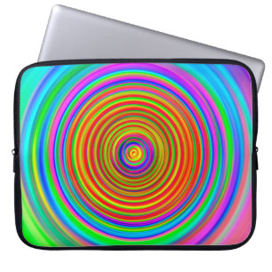 abstrakter verschwommener Hintergrund, Vintager ge Laptopschutzhülle