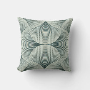 Abstrakter, verzierter geometrischer Blütenblattgi Kissen