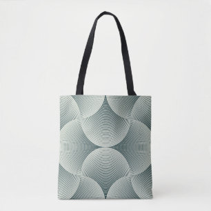 Abstrakter verzierter geometrischer Hintergrund de Tasche