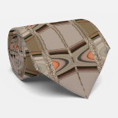 Abstrakter Vibes 2 Krawatte (Gerollt)