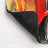 Abstrakter Vintage Car Mouse Pad Mousepad (Ecke)