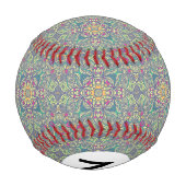 Abstrakter Vintager Hintergrund Baseball (Rückseite)