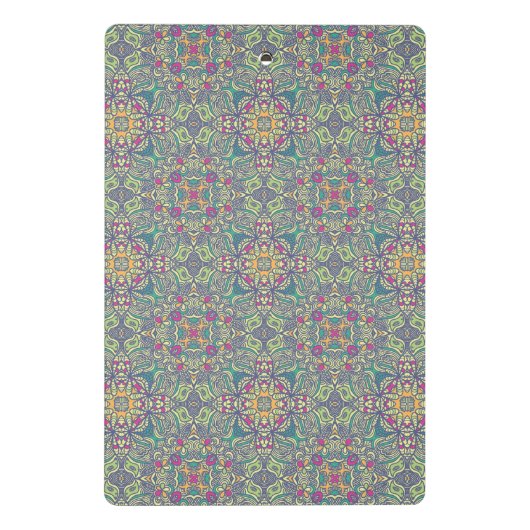 Abstrakter Vintager Hintergrund Mini Klemmbrett (Rückseite)