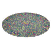 Abstrakter Vintager Hintergrund Schneidebrett (Ecke)