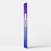 abstrakter violetter Hintergrund. senkrechte Linie Case-Mate iPhone Hülle (Rückseite / Rechts)