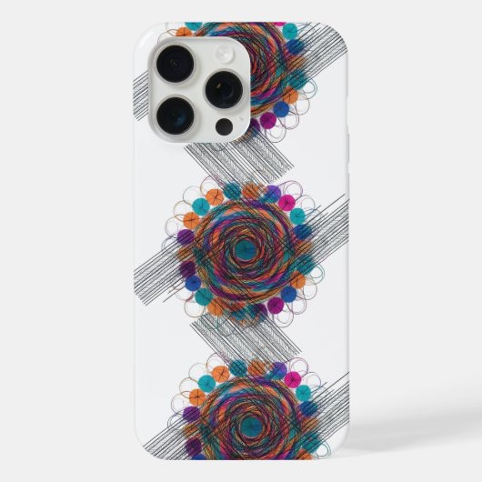 Abstrakter Vortex-Energie – Apple iPhone Hülle (Rückseite)