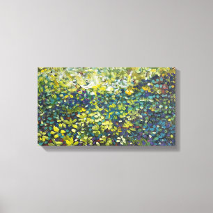 Abstrakter Wald Akryllische Leinwand Kunst
