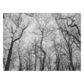 Abstrakter Wald "Farbe anpassen" Tischdecken (Vorderseite (Horizontal))