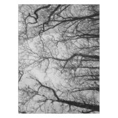 Abstrakter Wald "Farbe anpassen" Tischdecken (Vorderseite)