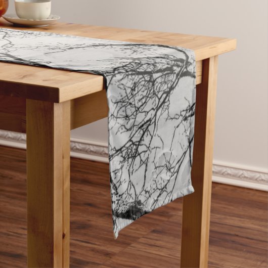 Abstrakter Wald"fertigen Sie Farb" Tabellenläufer Mittelgroßer Tischläufer (Beispiel)