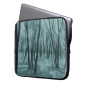 Abstrakter Wald Laptopschutzhülle (Vorderseite Links)