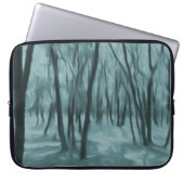 Abstrakter Wald Laptopschutzhülle (Vorderseite)
