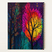 Abstrakter Wald Planer (Rückseite)