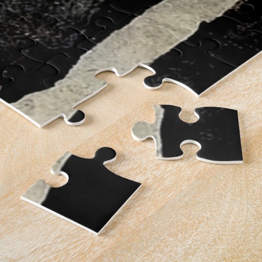 Abstrakter Wald Schwieriger Platz Puzzle (Seite)