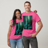 Abstrakter Wald T-Shirt (Unisex)