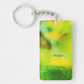 Abstrakter Waldträumer - Naturerlebnisse der Poesi Schlüsselanhänger (Vorderseite)