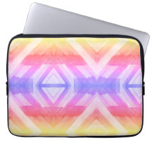 Abstrakter Wasserfarb-Geometrie-Hintergrund-Wrap