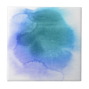 Abstrakter Wasserfarbe-Hintergrund handgemalt 12 Fliese