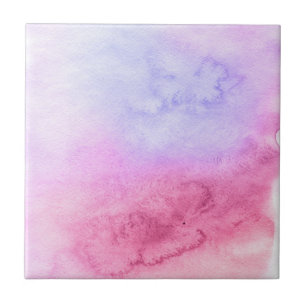 Abstrakter Wasserfarben-Hintergrund handgemalt 11 Fliese