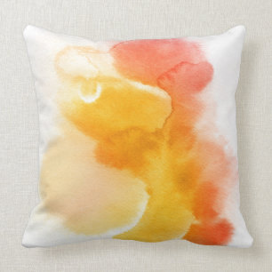 Abstrakter Wasserfarben-Hintergrund handgemalt 13 Kissen