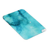 Abstrakter Wasserfarben-Hintergrund, handgemalt 2 Magnet (Rechte Seite)