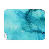 Abstrakter Wasserfarben-Hintergrund, handgemalt 2 Magnet (Horizontal)