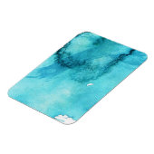 Abstrakter Wasserfarben-Hintergrund, handgemalt 2 Magnet (Linke Seite)