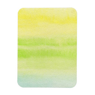 Abstrakter Wasserfarben-Hintergrund, handgemalt 2 Magnet