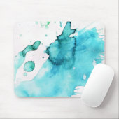 Abstrakter Wasserfarben-Hintergrund handgemalt 2 Mousepad (Mit Mouse)