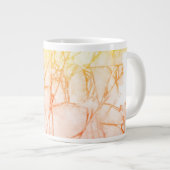 abstrakter Wasserfarben Jumbo-Tasse (Vorderseite Rechts)