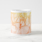 abstrakter Wasserfarben Jumbo-Tasse (Vorderseite)