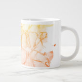 abstrakter Wasserfarben Jumbo-Tasse (Rechts)