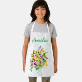 Abstrakter, wasserfarbener Baum Schürze (Insitu)