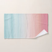 Abstrakter Watercolor Beach Traum Nr. 1 Badhandtuch Set (Handtuch)