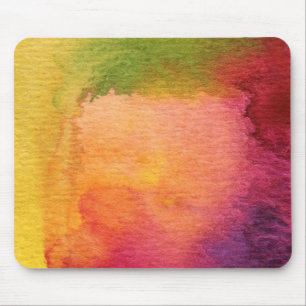 Abstrakter Watercolor gemalter Hintergrund Mousepad