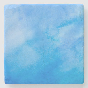 Abstrakter Watercolor-Hintergrund Steinuntersetzer