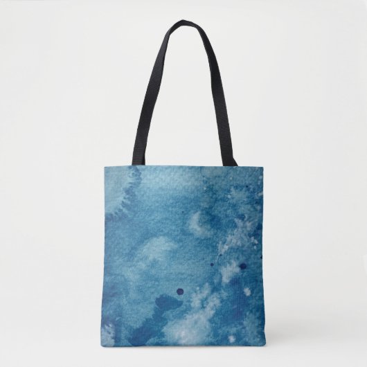Abstrakter Watercolor-Hintergrund Tasche (Vorderseite)