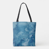 Abstrakter Watercolor-Hintergrund Tasche (Rückseite)