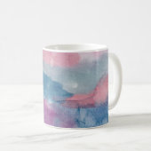 Abstrakter Watercolor Kaffeetasse (VorderseiteRechts)