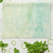 Abstrakter Watercolorhintergrund 2 Geschirrtuch (Gefaltet)