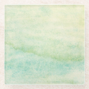Abstrakter Watercolorhintergrund 2 Glasuntersetzer