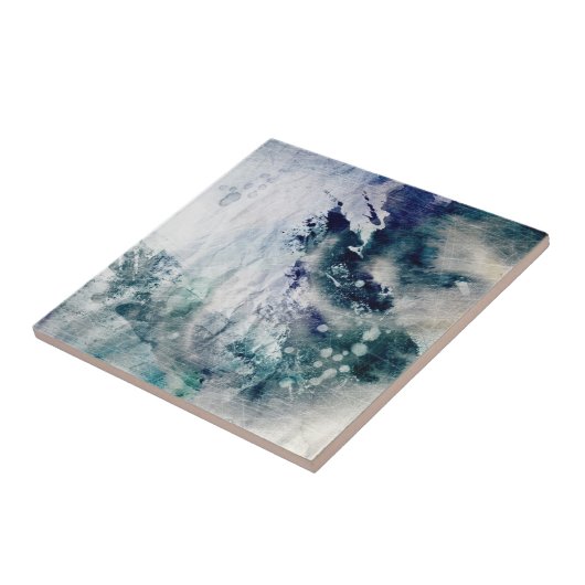 Abstrakter Watercolorhintergrund auf Grungepapier Fliese (Seite)