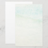 Abstrakter Watercolorhintergrund Briefpapier (Vorne/Hinten)