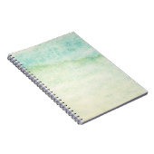 Abstrakter Watercolorhintergrund Notizblock (Rechte Seite)