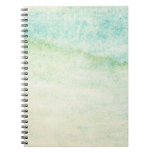 Abstrakter Watercolorhintergrund Notizblock (Vorderseite)
