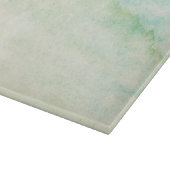Abstrakter Watercolorhintergrund Schneidebrett (Ecke)