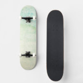 Abstrakter Watercolorhintergrund Skateboard (Vorderseite)